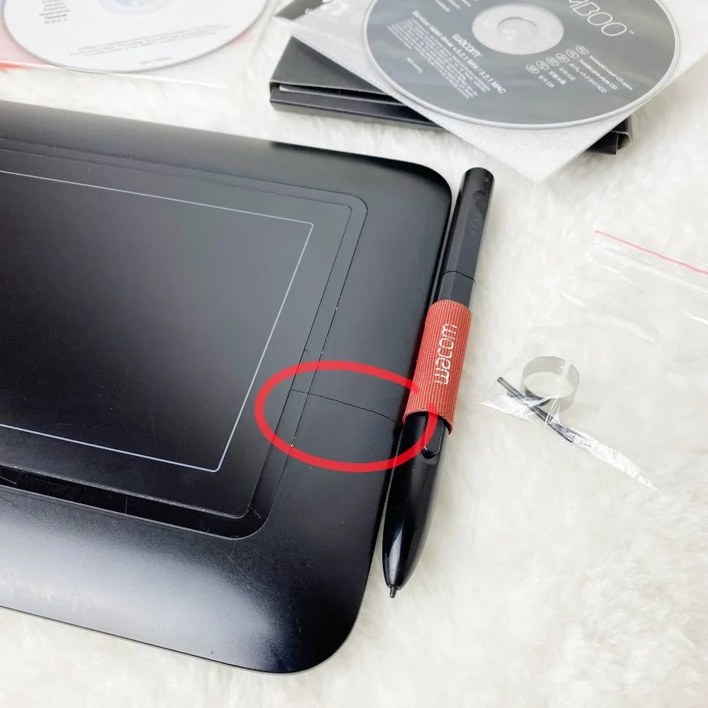 Wacom Bamboo Pen Tablet Size 9.8 x 6.9 inches